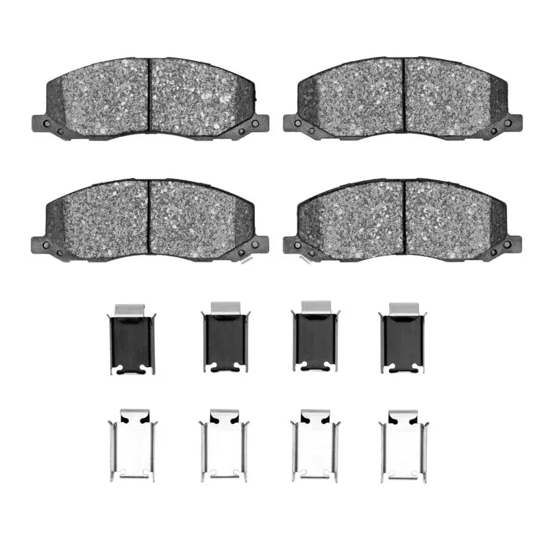 R1 11-11 Saab 9-5 Front Semi Met Pads & Hardware Kit 1