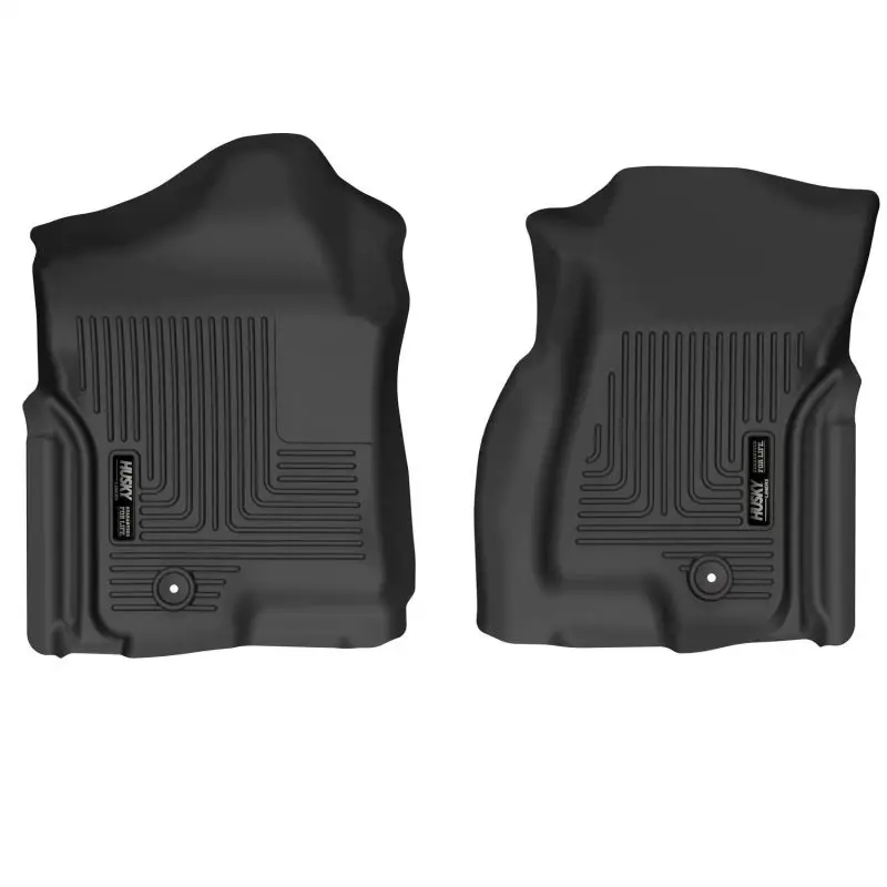 Husky Liners X-Act Contour Front Floor Mats — Black, Custom Fit For 2002–2006 Cadillac Escalade 1