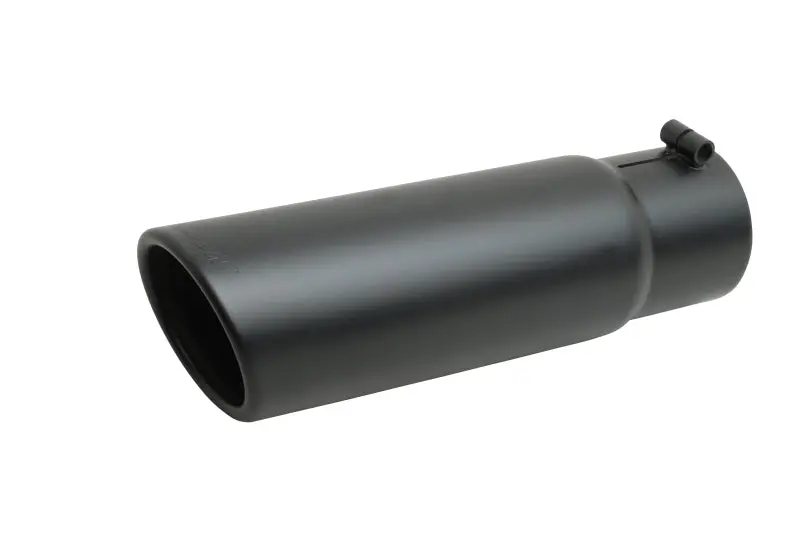 Gibson Black Ceramic Slash-Cut Exhaust Tip – 6" Od, 5" Inlet, 19" Length 1
