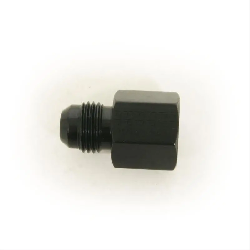 Fragola -6An To Female 14Mm X 1.5 O-Ring Seal Fitting – Black Anodized 1