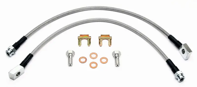 Wilwood Flexline Brake Hose Kit For 1997–2003 Corvette With Oem Rear Calipers 1
