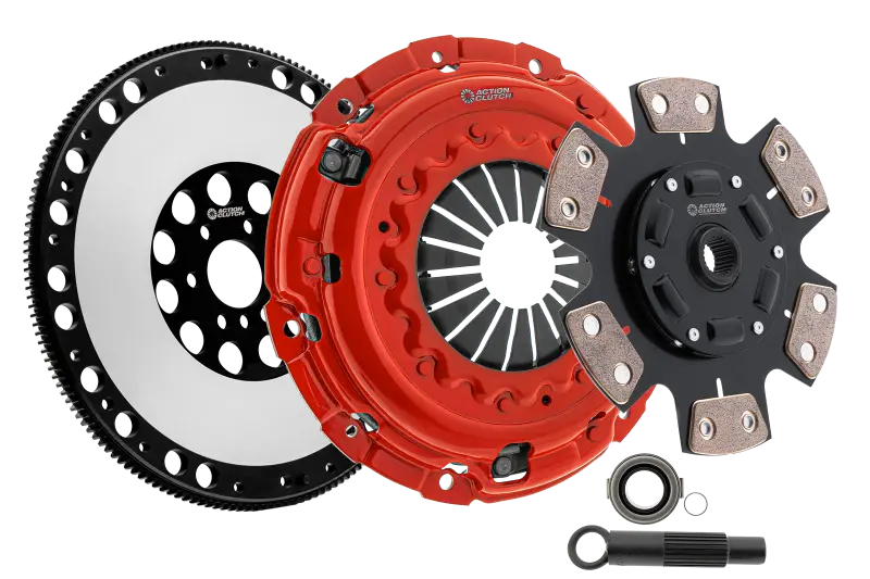 Action Clutch Stage 5 Turbo Awd Clutch Kit For 2005–2012 Subaru Legacy Gt (Ej255), Includes Lightweight Flywheel 1
