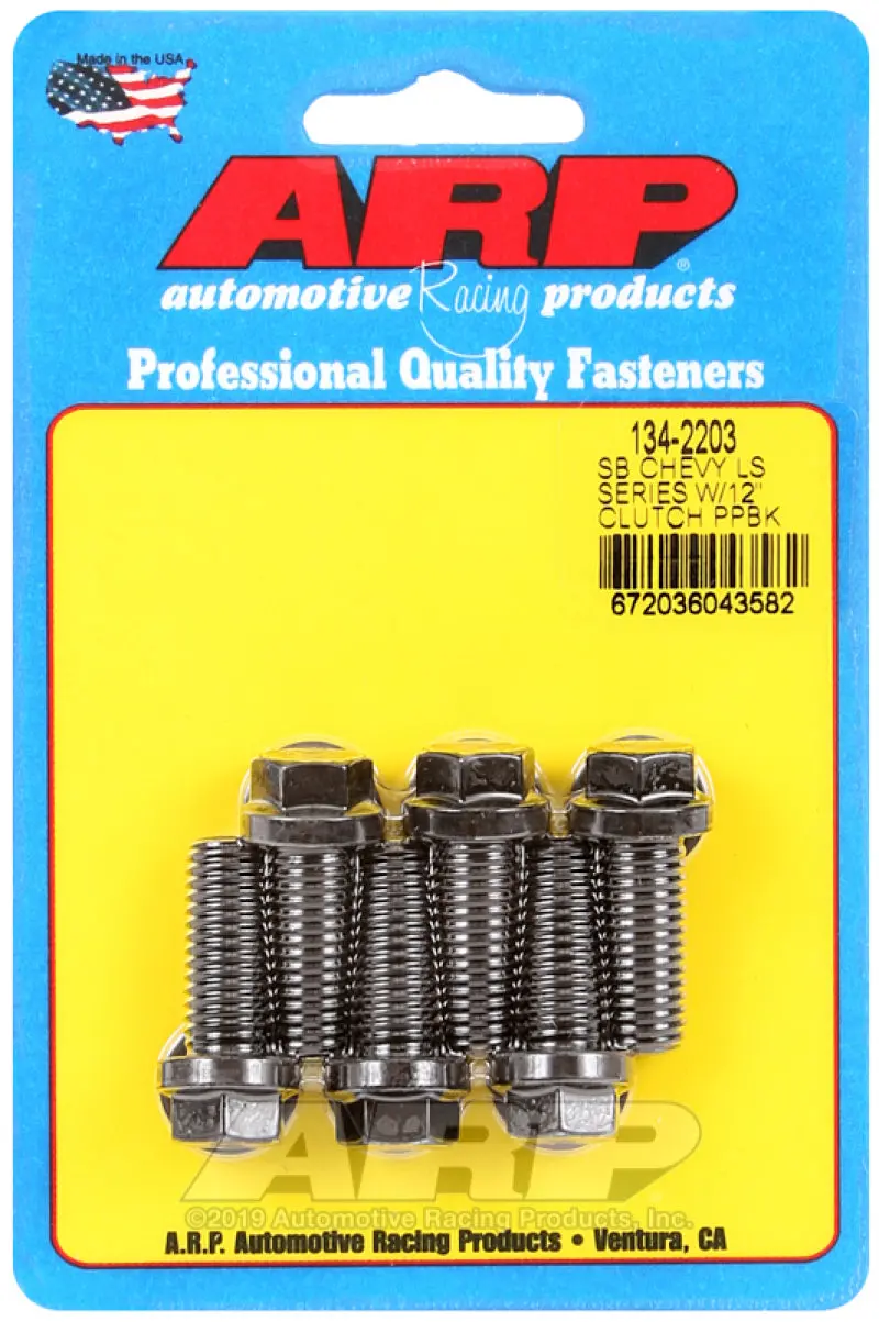 Arp Ls Engine Pressure Plate Bolt Kit – 12-Inch Length, High-Strength Hardware 1