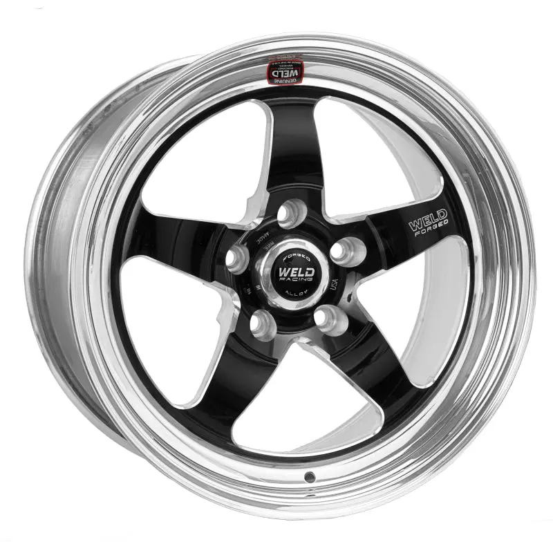 Weld S71 Forged Black Wheel: 17X10.5", 5X120Mm Bolt Pattern, 7.8" Backspace – Medium Pad Finish 1
