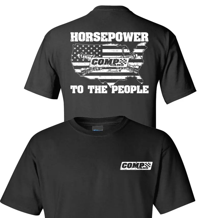 Comp Cams Horsepower Graphic T-Shirt – Medium Unisex Fit 1