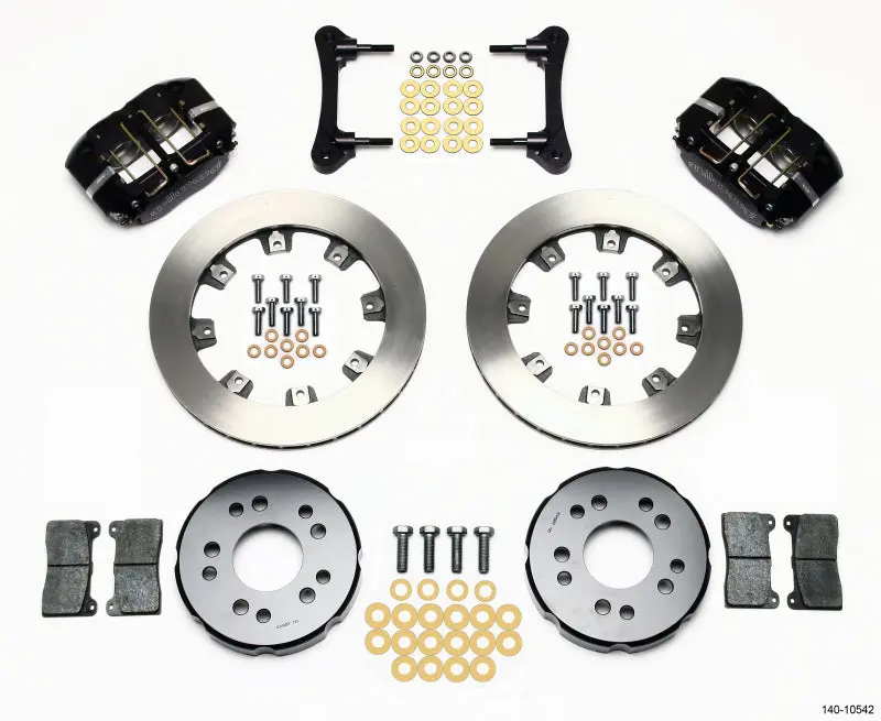 Wilwood Dynapro Radial Front Drag Brake Kit For 2005–2014 Ford Mustang – 11.75" Vented Rotor 1