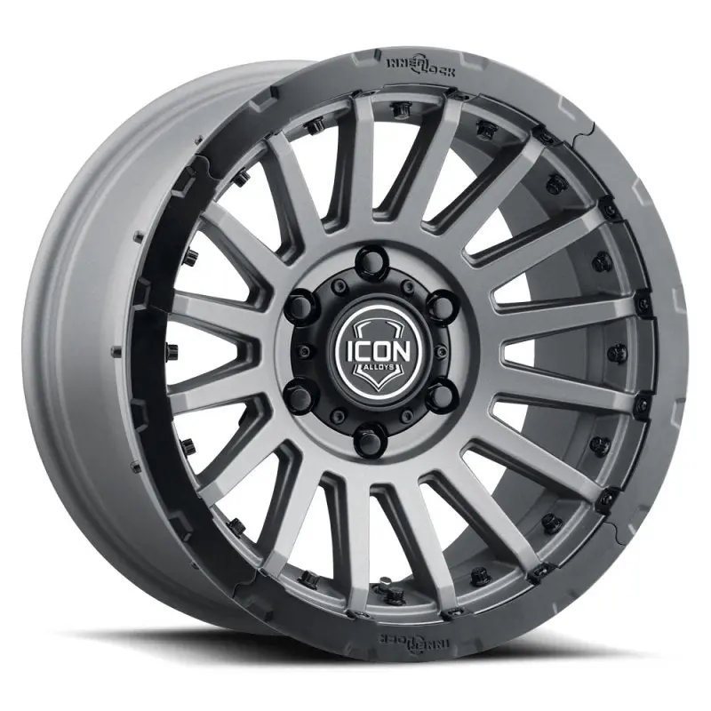 Icon Recon Pro Charcoal Wheel – 17X8.5, 5X150, 25Mm Offset, 5.75-Inch Backspace 1