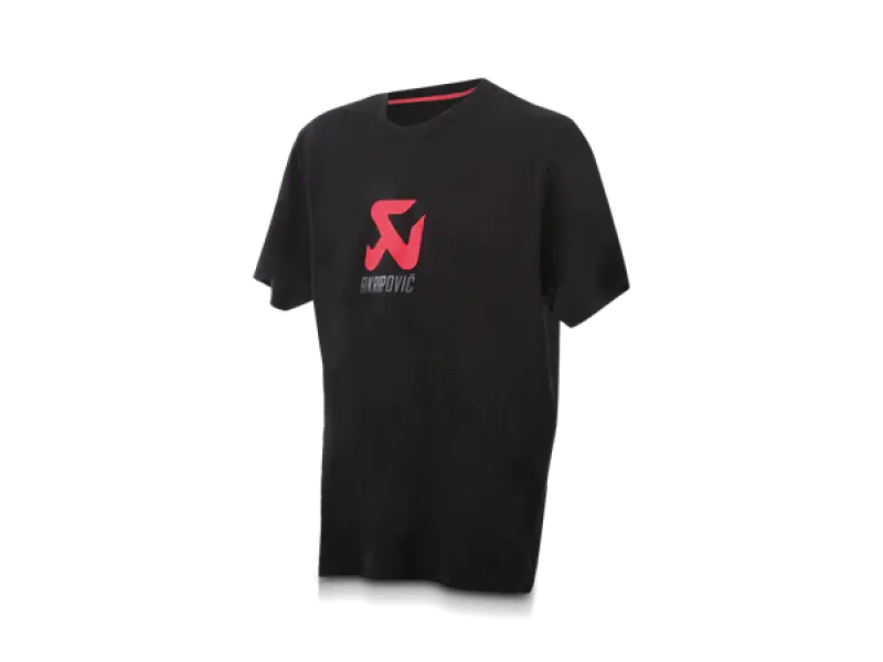 Akrapovič Men’S Black Logo T-Shirt – Size Small 1