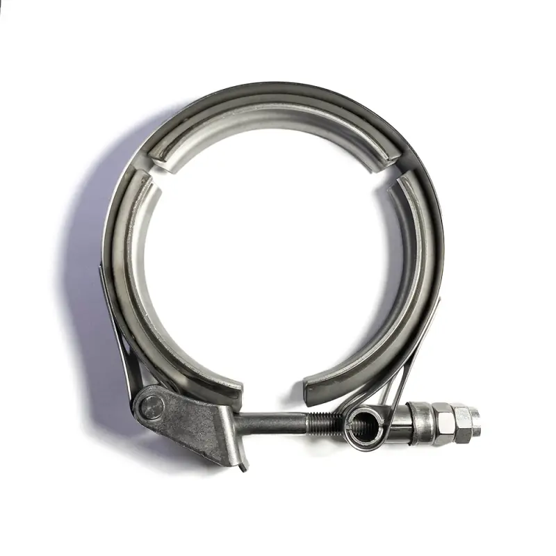 Ticon Industries Quick-Release 3.5-Inch Stainless Steel V-Band Clamp 1