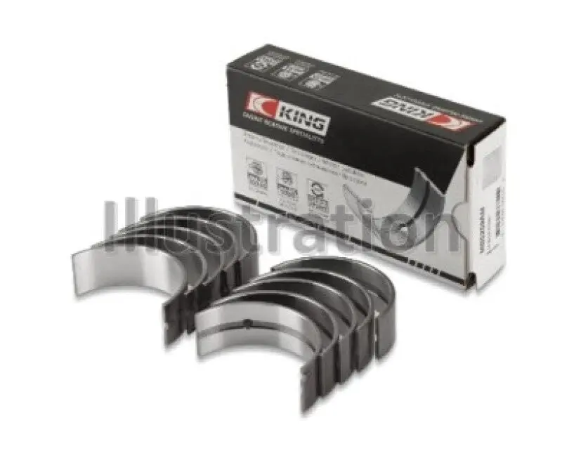King Engine Bearings Main Bearing Set For Isuzu 4Jb1-T Engines – Oversize +0.75Mm 1