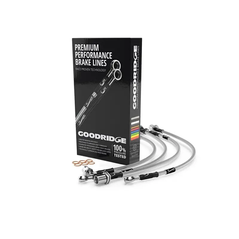 Goodridge Stainless Steel Brake Line Kit For 2021+ Hyundai I20 N And I20 N Ss Models 1