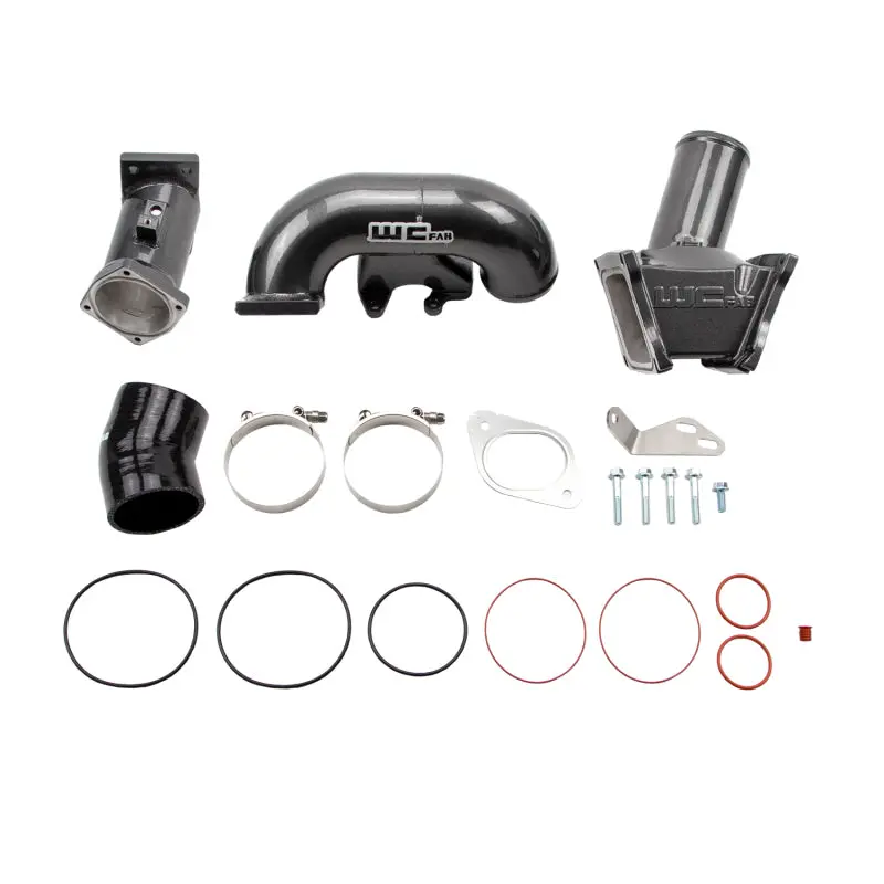 Wehrli High-Flow 3-Inch Y-Bridge Exhaust Kit For 2007.5–2010 Lmm Duramax – Bengal Blue Finish 1