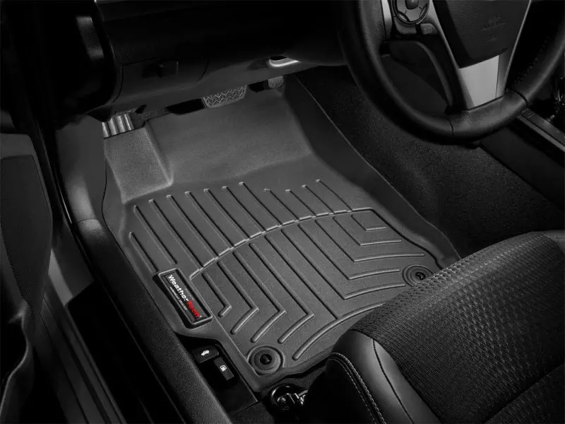 Weathertech Front Floor Liners For 2007–2009 Hyundai Santa Fe – Black All-Weather Fit 1
