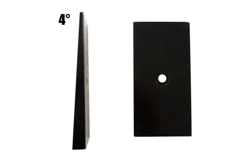 Fishbone Offroad Universal 4" Leaf Spring Shims – Black Finish 1