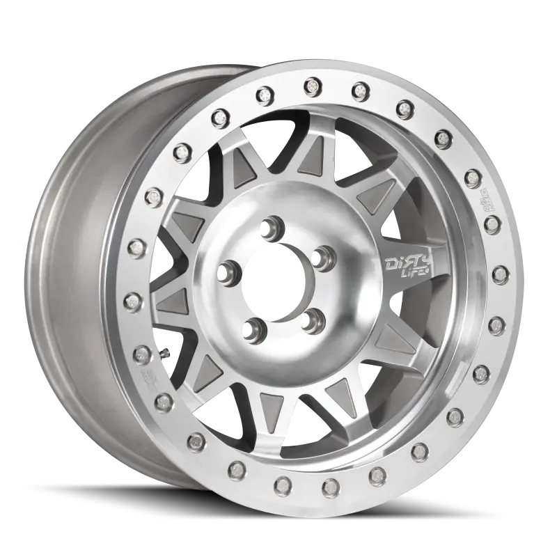 Dirty Life Roadkill Forged Aluminum Wheel – 17X9", -14Mm Offset, 71.5Mm Hub Bore, Satin Machined 1
