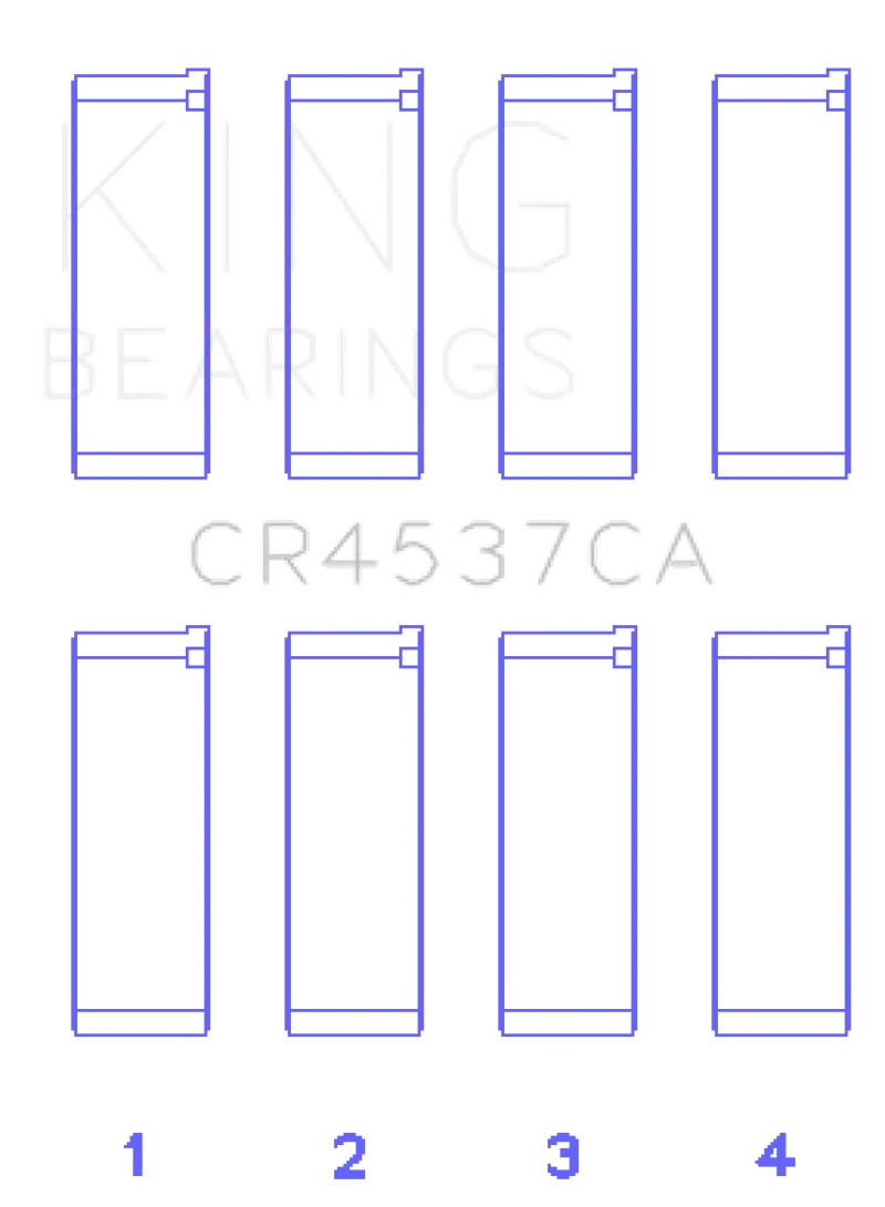 King W10B16A Standard Rod Bearing Set For Mini Cooper S & Cooper S Convertible (R50/R52) 1