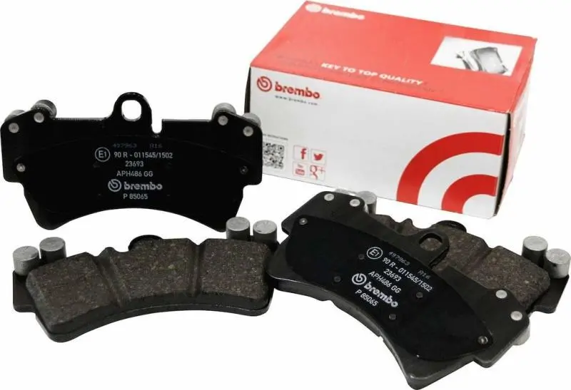 Brembo 07-13 Mazda 3/08-11 Saab 9-3/10-11 9-3X5 Front Premium Nao Ceramic Oe Equivalent Pad 1