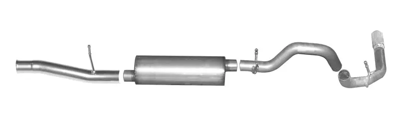 Gibson Stainless Steel Cat-Back Exhaust System For 2010–2013 Gmc Sierra 1500 Sle With 4.8L Engine 1